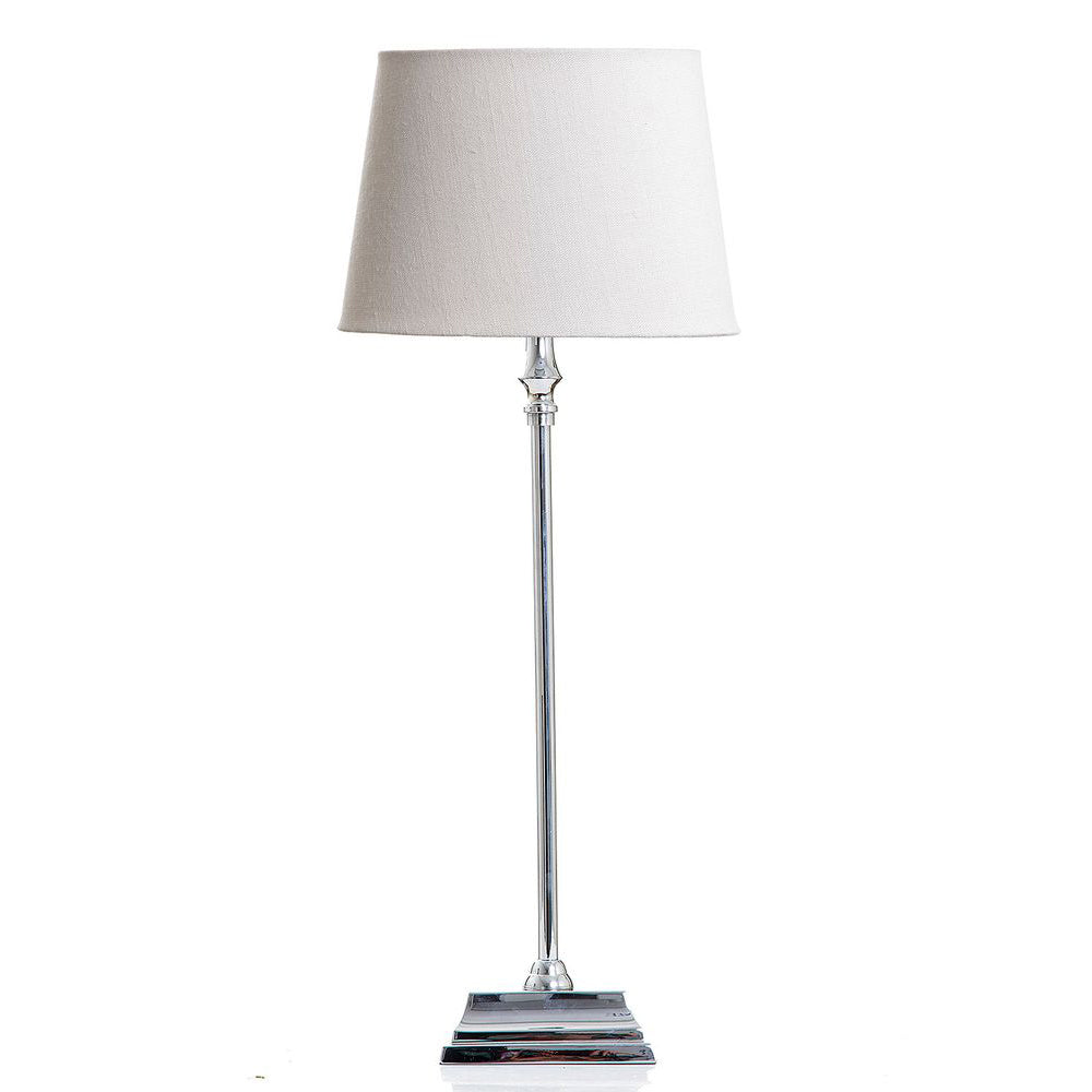 Collin 1 Light Table Lamp Base Only - Shiny Nickel - ELPIM50517SN
