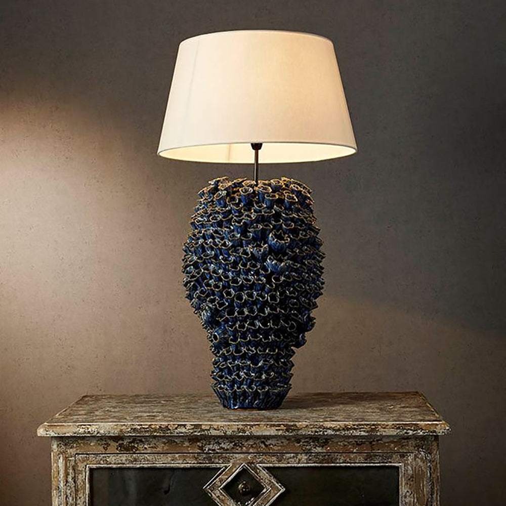 Singita Table Lamp Base Blue - ELTIQ102754
