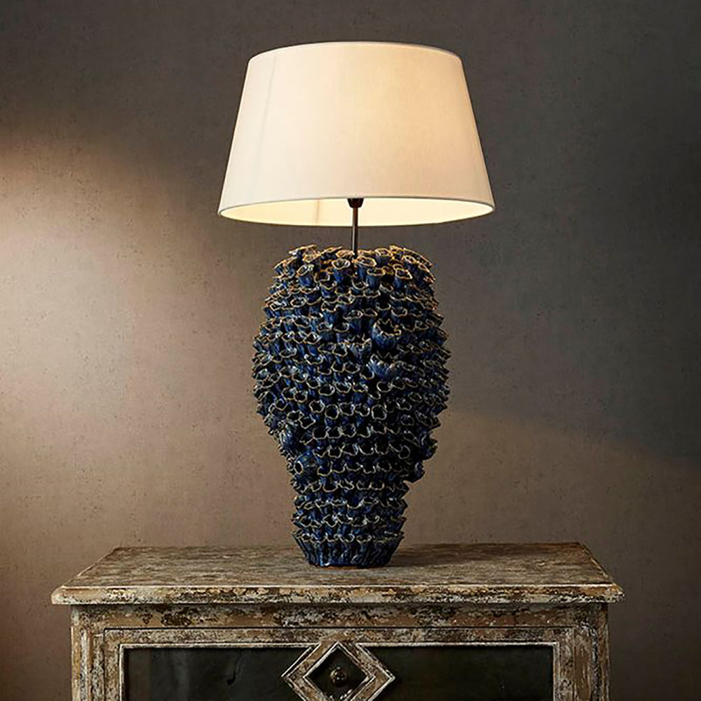 Buy Table Lamps Australia Singita Table Lamp Base Blue - ELTIQ102754