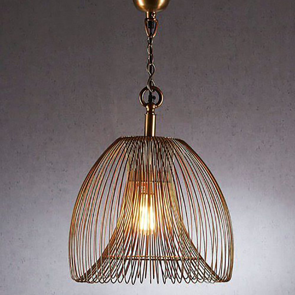 Buy Pendant Lights Australia Baker Small 1 Light Pendant Gold - ELCITFR4350SGLD