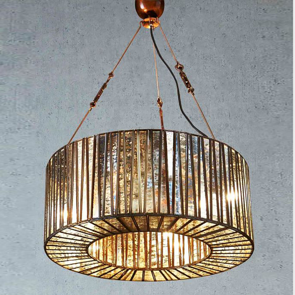 Buy Pendant Lights Australia Whitney Glass 4 Light Pendant - ELJE14358