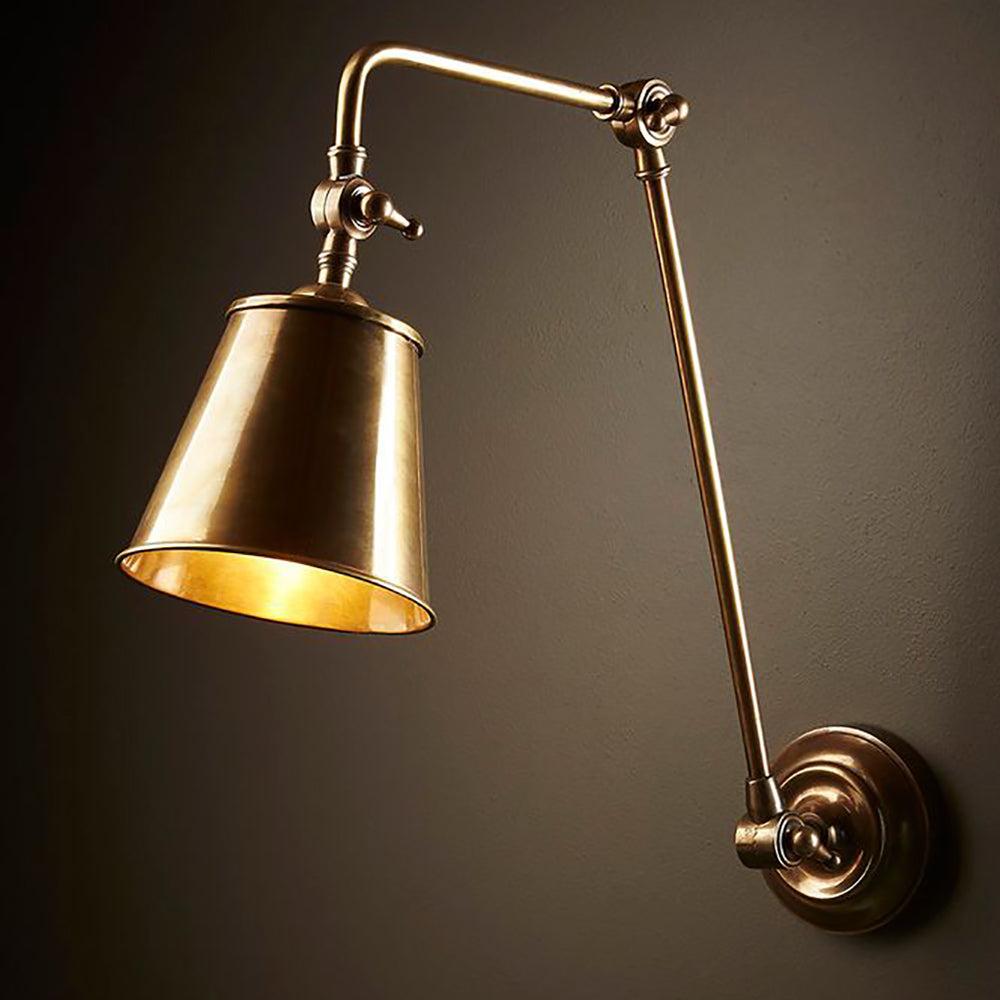 Cromwell Wall Lamp Brass - ELPIM51341AB