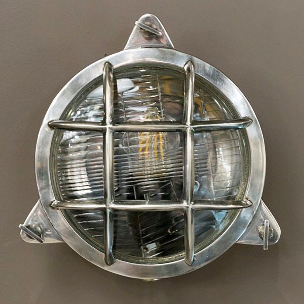 Buy Bunker Lights Australia Palmerston Outdoor Wall Lamp Silver  - ELPIM51750AS