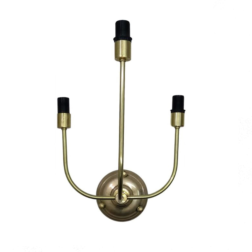 Buy Wall Sconce Australia Trilogy 3 Light Wall Light Base Brass - ELPIM30755AB