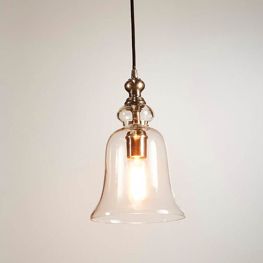 Buy Pendant Lights Australia Tivoli Glass 1 Light Pendant Silver - ELPIM50489AS