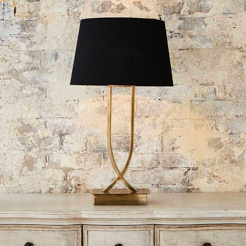 Southern Cross Modern Table Lamp Base Only  - Antique Brass - ELZS60754AB
