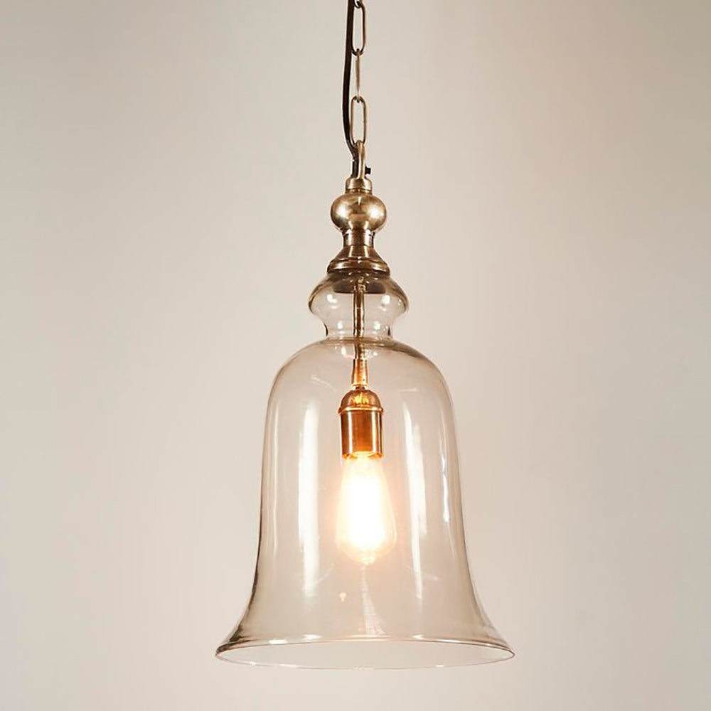 Buy Pendant Lights Australia Tivoli Glass Overhead Lamp Large Silver - ELPIM52099AS