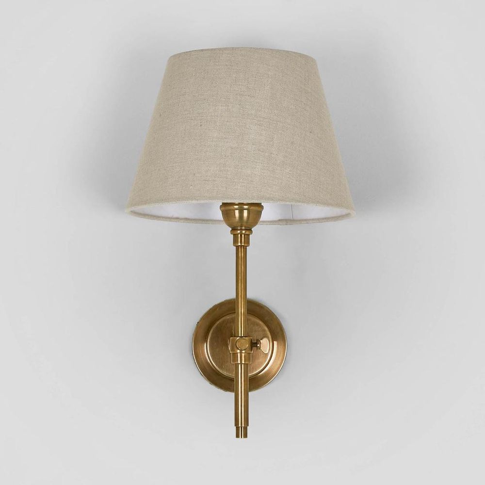 Dino Wall Sconce Wall Sconce Antique Brass -  ELPIM31584AB
