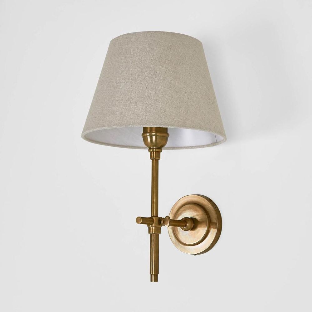 Dino Wall Sconce Wall Sconce Antique Brass -  ELPIM31584AB