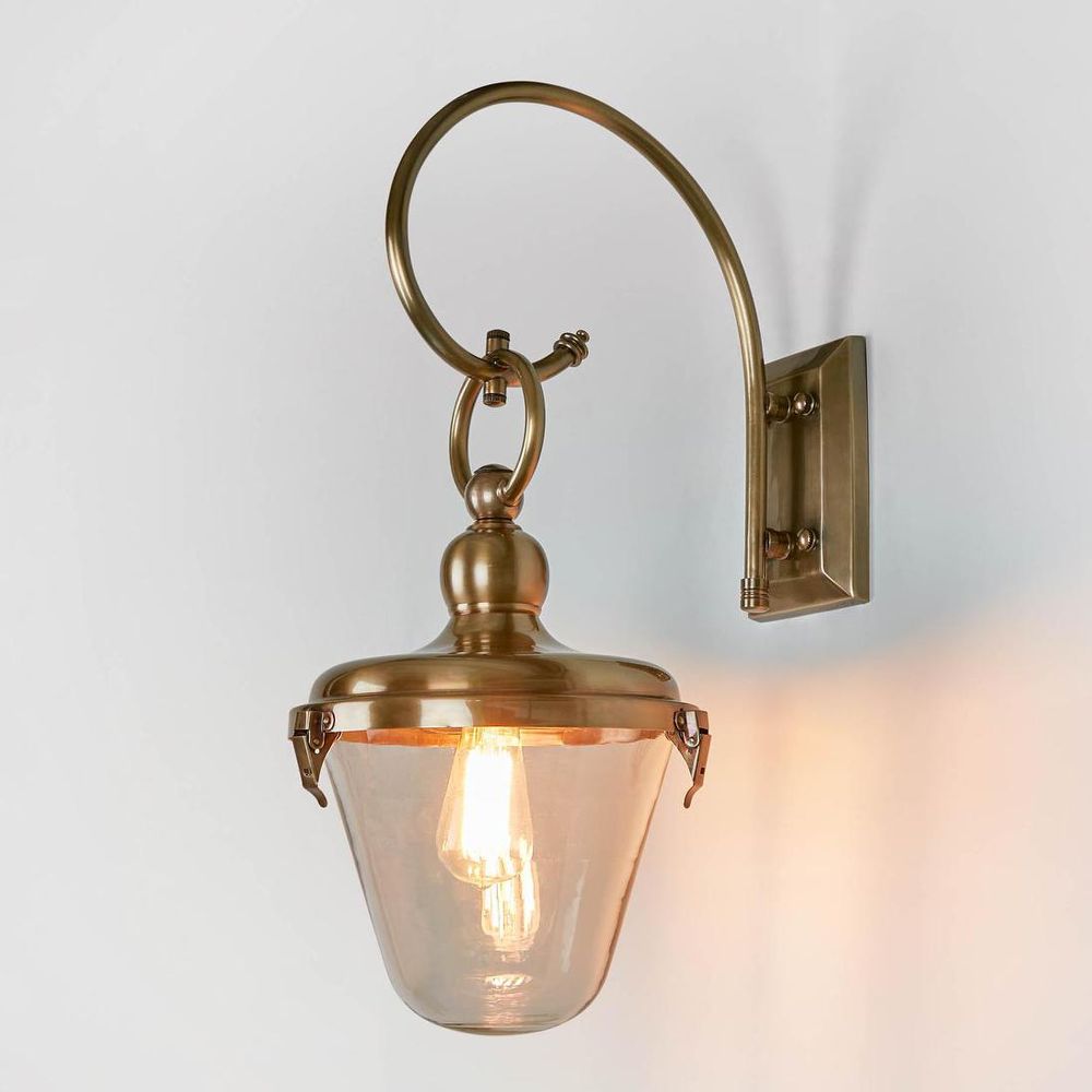 Savoy Wall Sconce Antique Brass - ELPIM57829AB