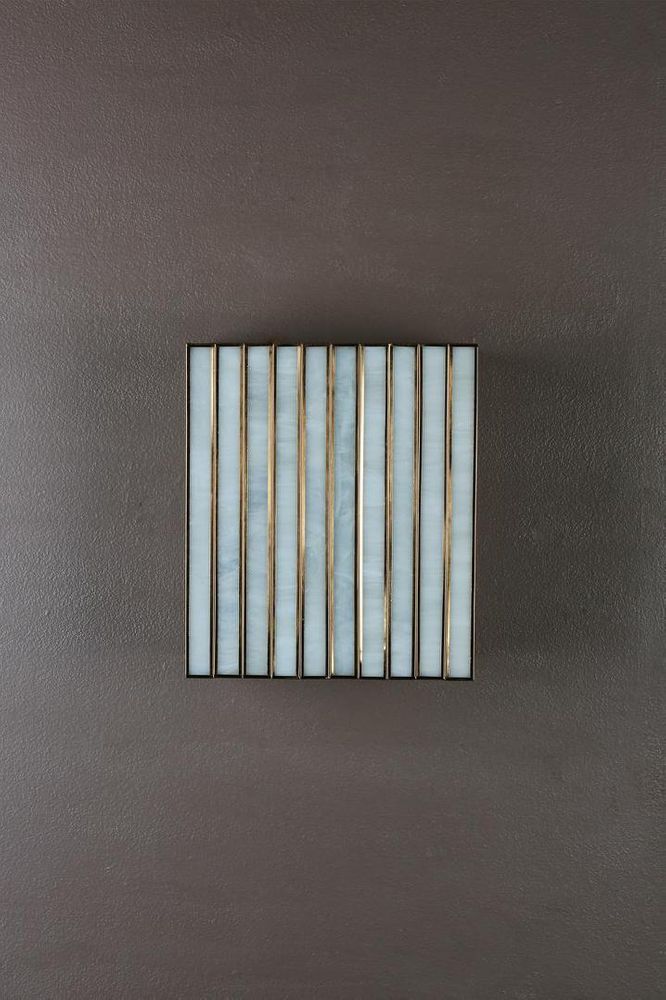 Bel Air Square Wall Light White - ELJE23777