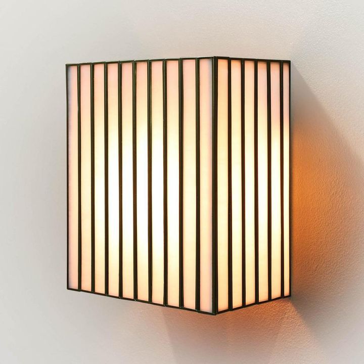 Bel Air Square Wall Light White - ELJE23777
