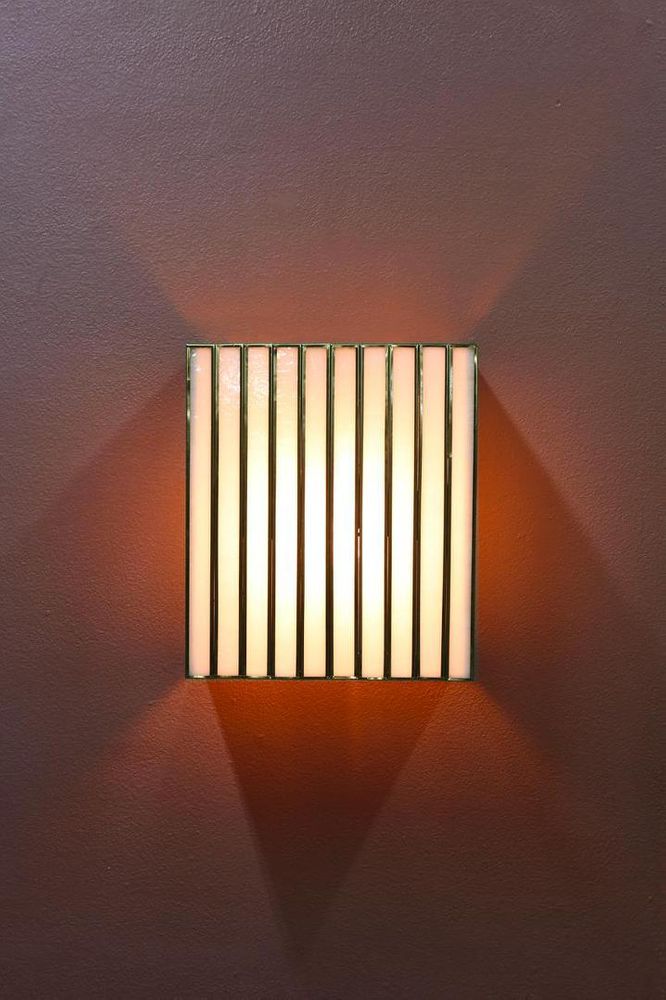 Bel Air Square Wall Light White - ELJE23777