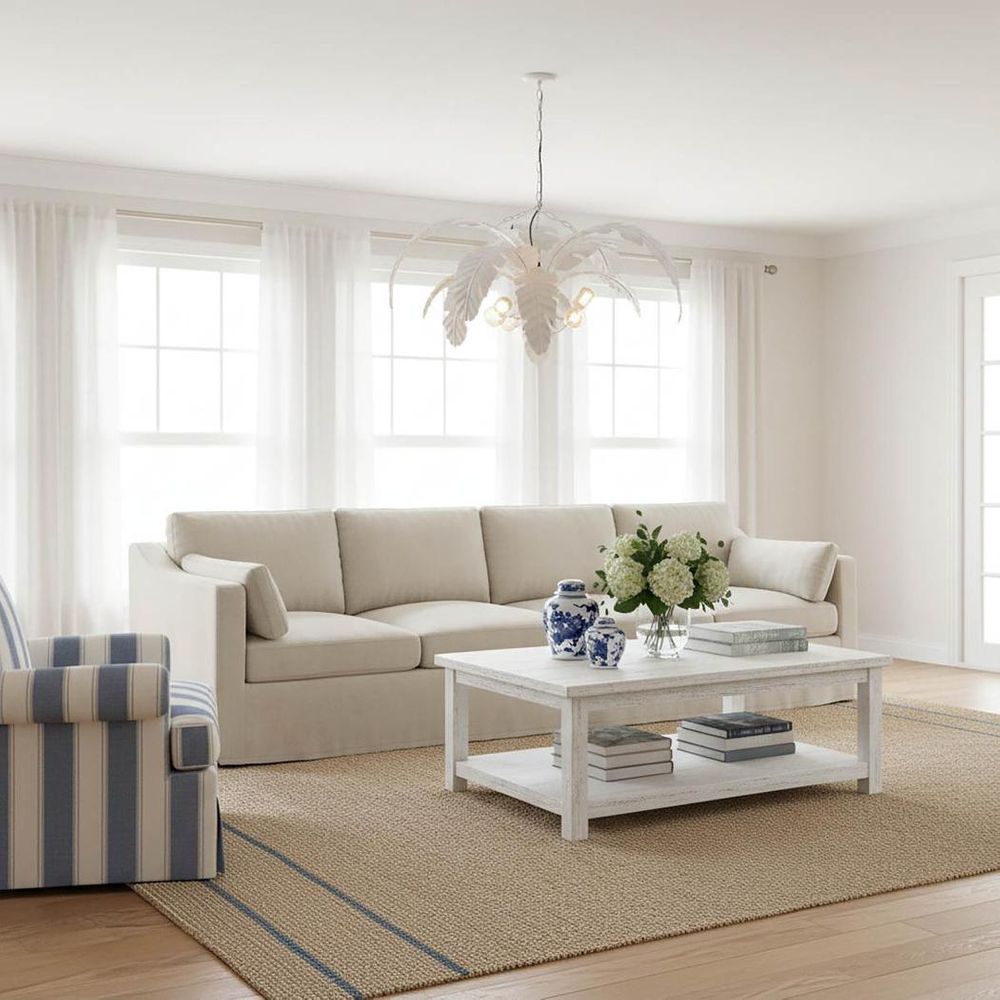 Azalea Pendant Light White - OWCH0120W