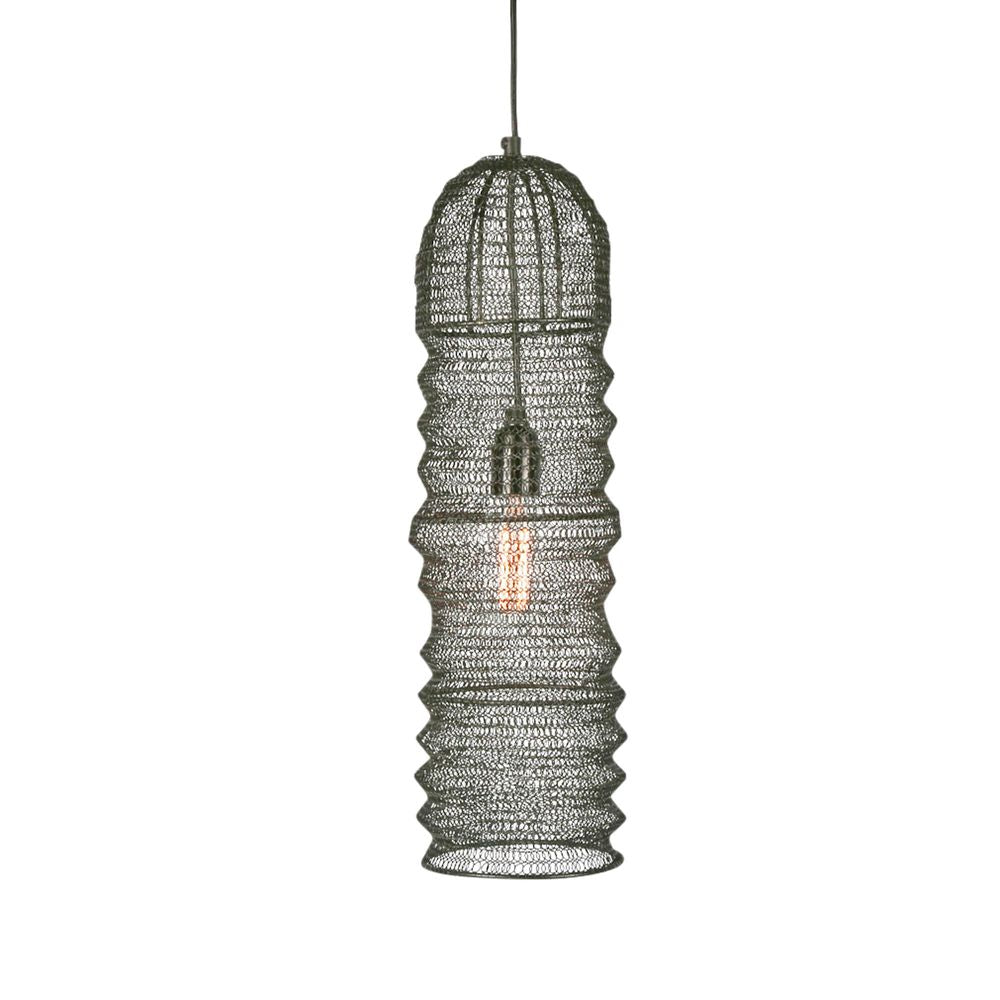 Monash Wire Mesh Ceiling Pendant Black - ELMA16486