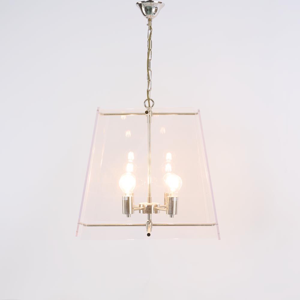 Vera 4 Light Pendant Nickel - ELZRD7625B4N