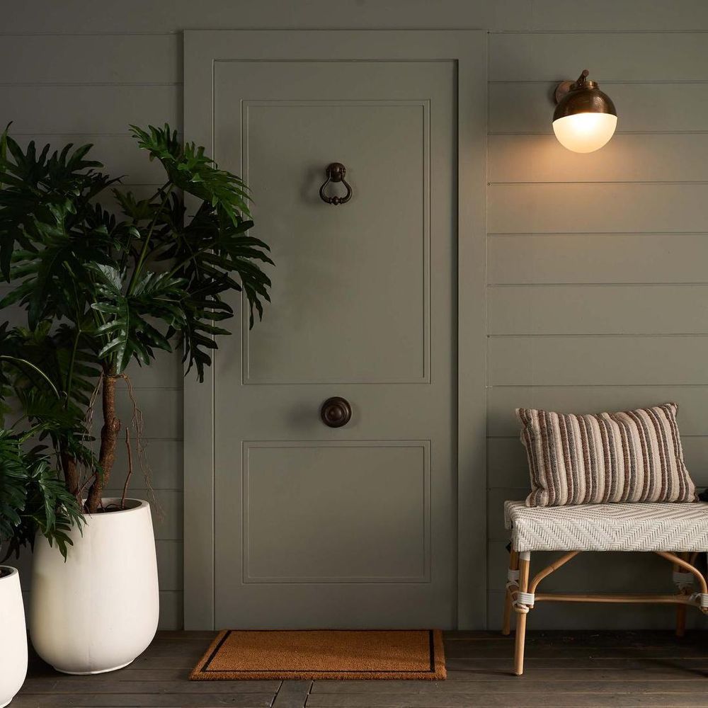 Carrington Outdoor Wall Light Antique Brass - ELPIM31662AB