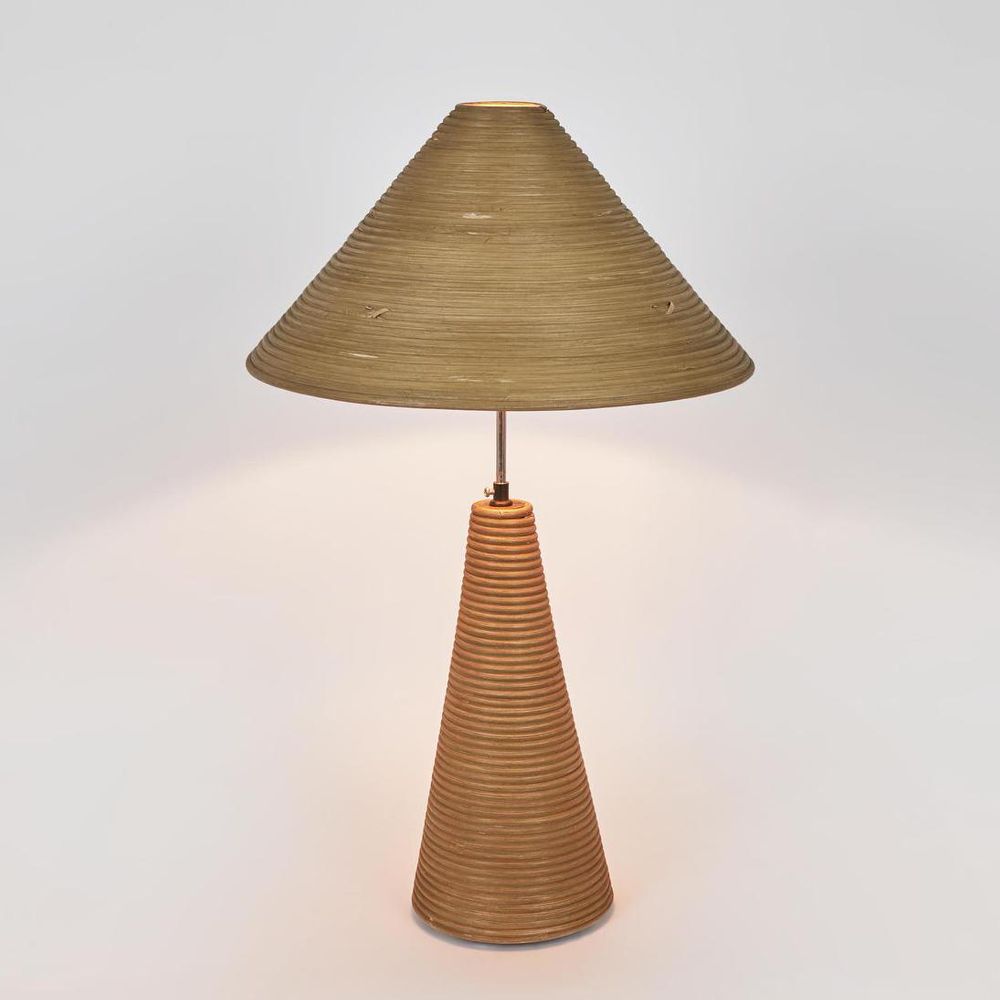 Rocky Tall Table Lamp Natural - MRDLMP0035