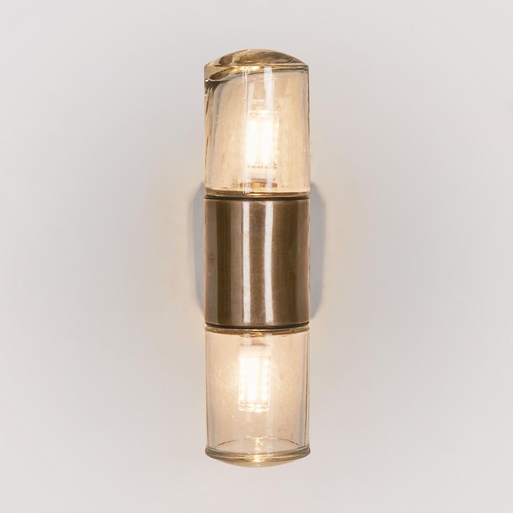 Plover Up & Down Wall Light Antique Brass - ELPIM31676AB