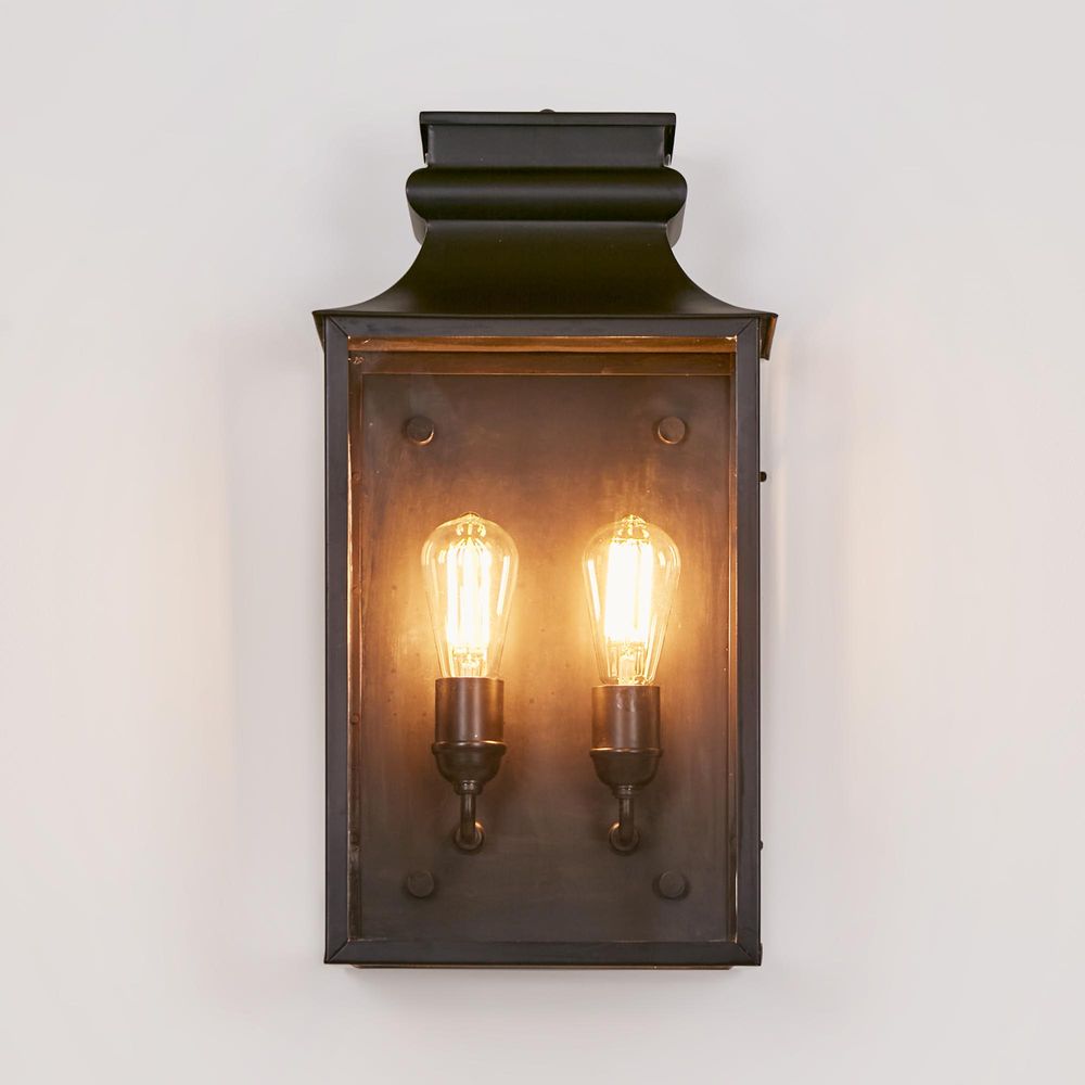Westpoint Outdoor Wall Lantern Black - ELPIM31673BLK