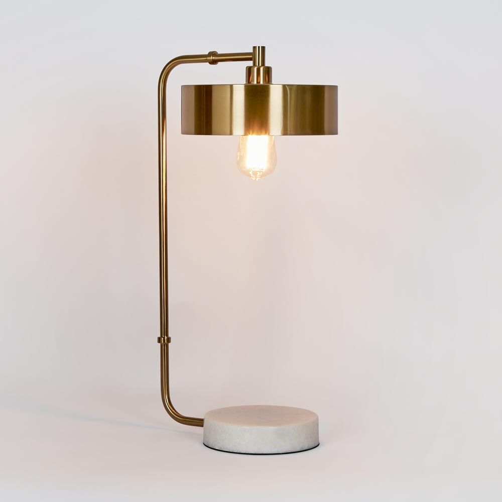 Atlas Table Lamp Antique Brass - ELYS1200621AB