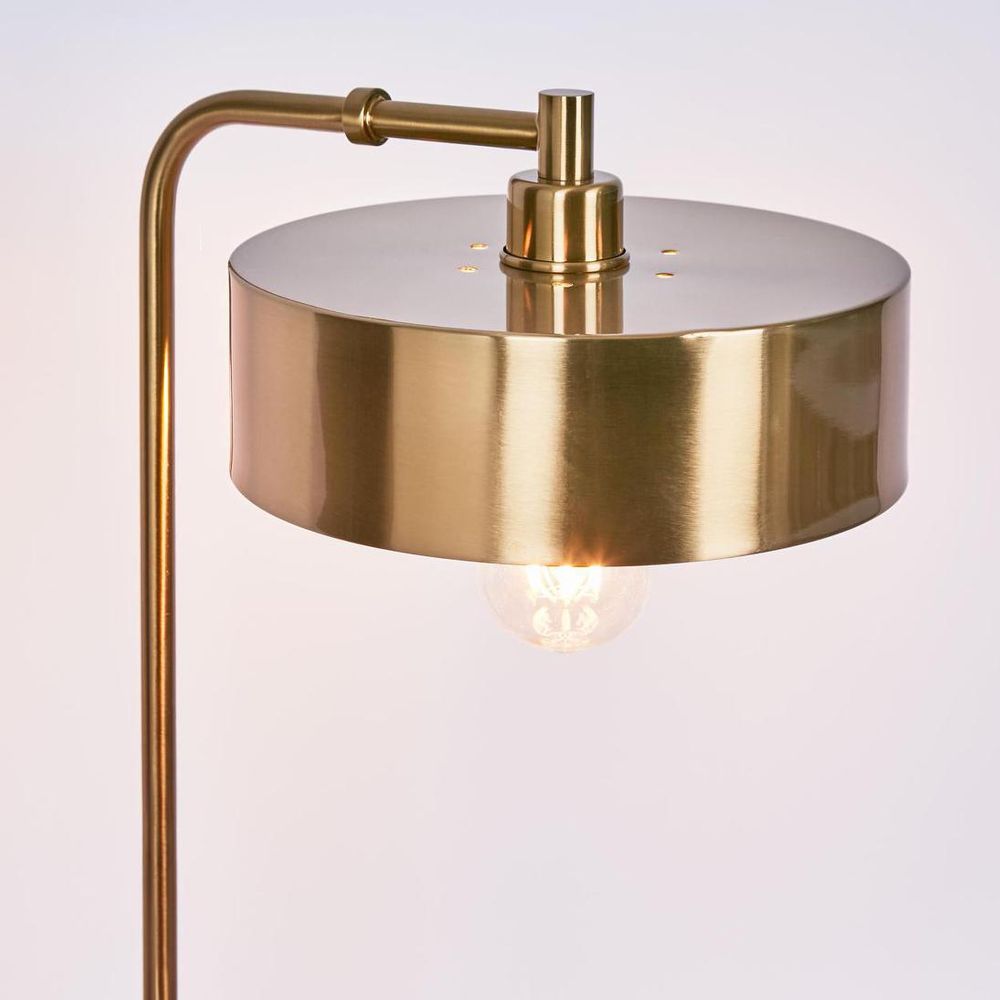 Atlas Table Lamp Antique Brass - ELYS1200621AB