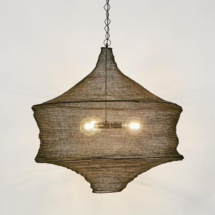 Beverly Hanging Lamp Black - ELMA18302BLK