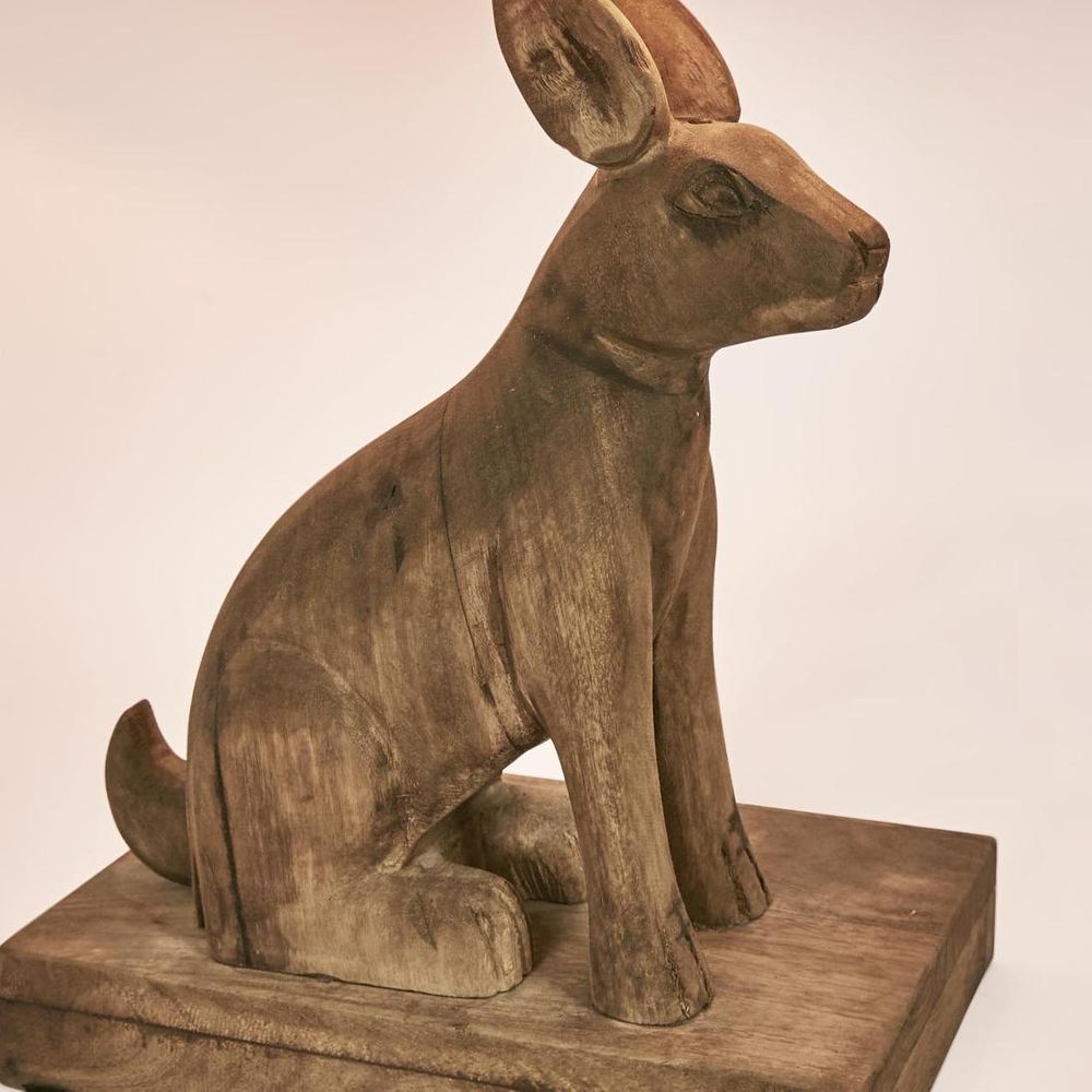 Simon Table Lamp Dark Natural Base Only - ZAF14131A