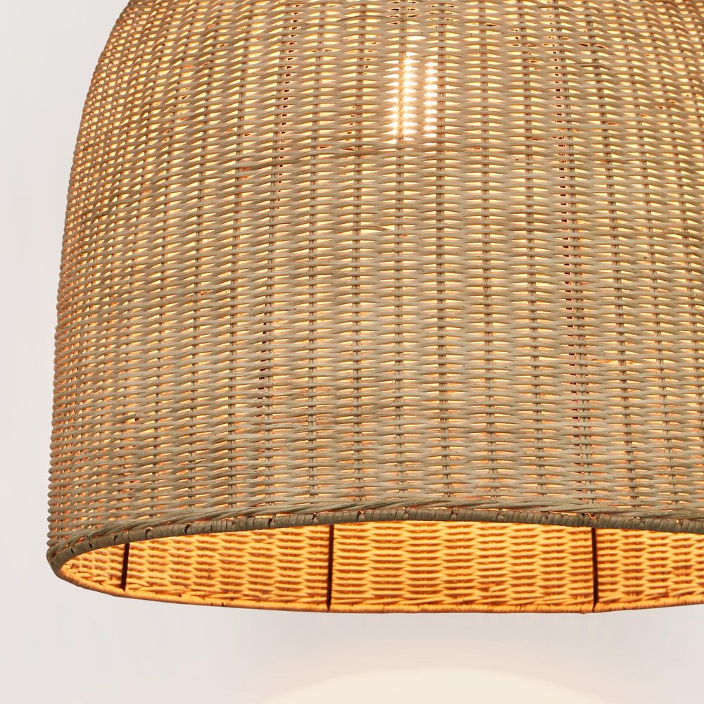 Wentworth Rattan Pendant Natural - ELBER0078