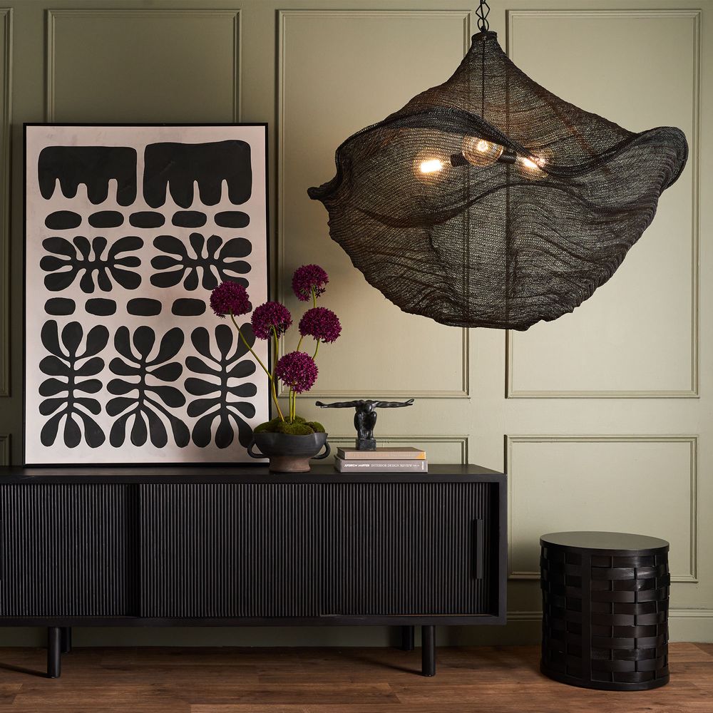 California Hanging Lamp Black - ELMA18303BLK