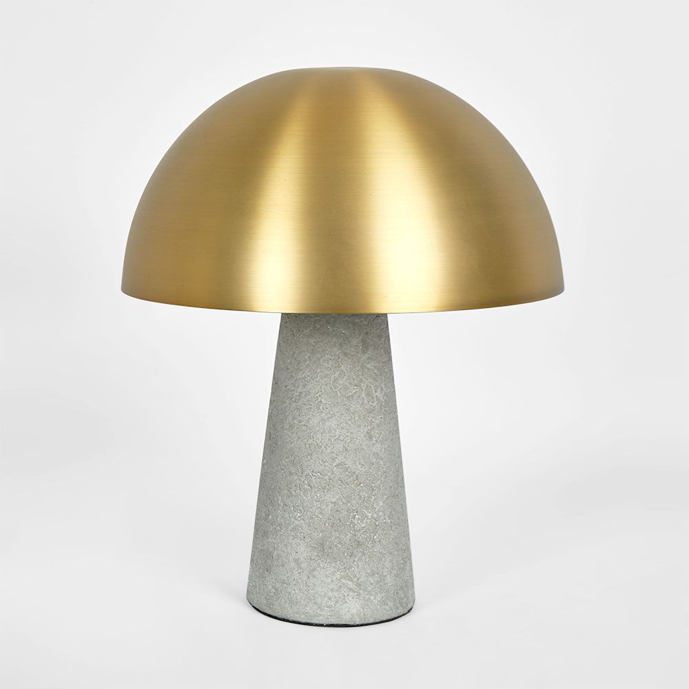 Degraves Table Lamp with Shade Antique Brass - ELUH230905