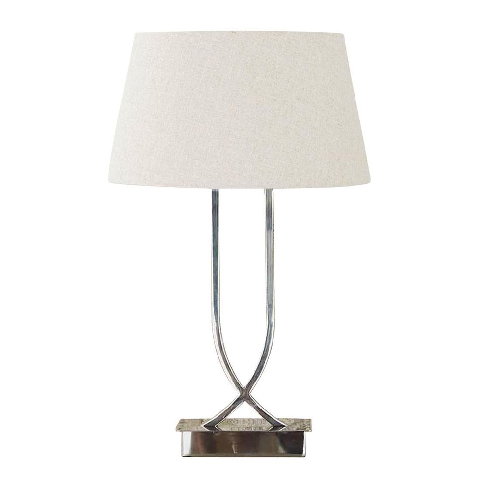 Southern Cross Table Lamp Base Only Shiny Nickel - ELS1200651