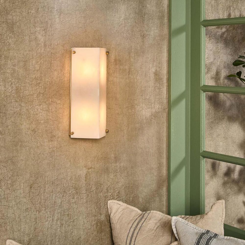 Tubular Wall Light Antique Brass - ELYS1116952