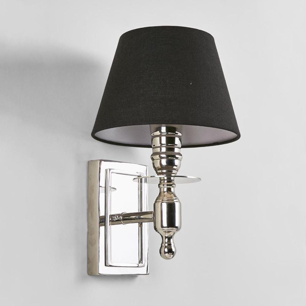 Newton Wall Light Shiny Nickel - ELYS21784SN