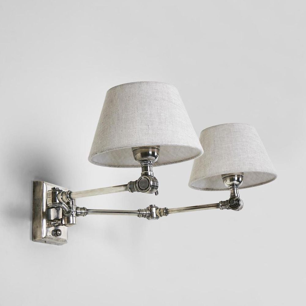 Worcester 2 Light Sconce Base Antique Silver - ELPIM30541AS