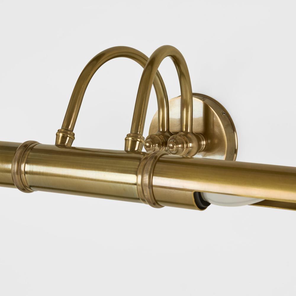 Bankers Wall Light Antique Brass - ELPIM31683AB