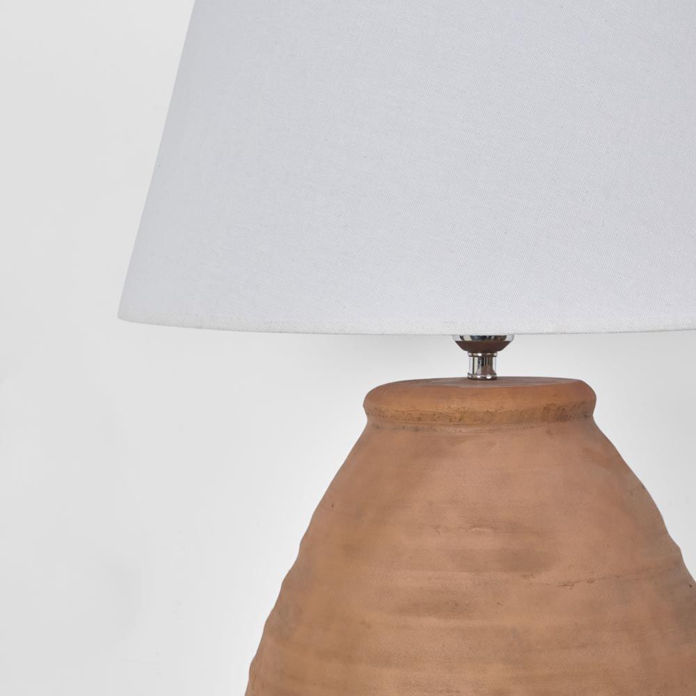 Narbon Table Lamp with Shade Brown - ELPP2023164-B