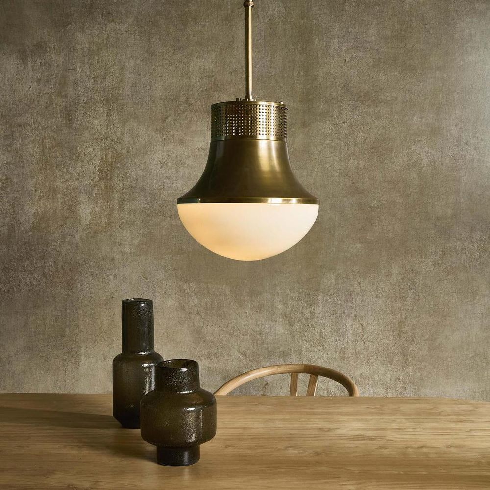 Halo Pendant Light Antique Brass - ELPIM31886AB