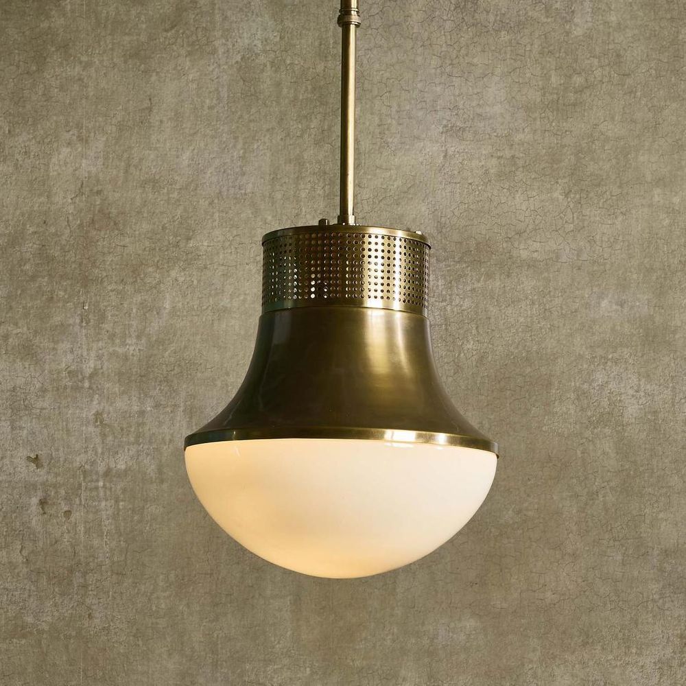 Halo Pendant Light Antique Brass - ELPIM31886AB