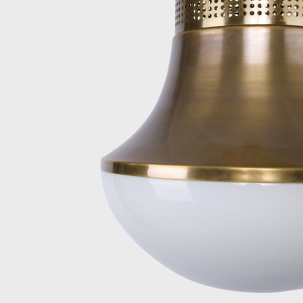 Halo Pendant Light Antique Brass - ELPIM31886AB