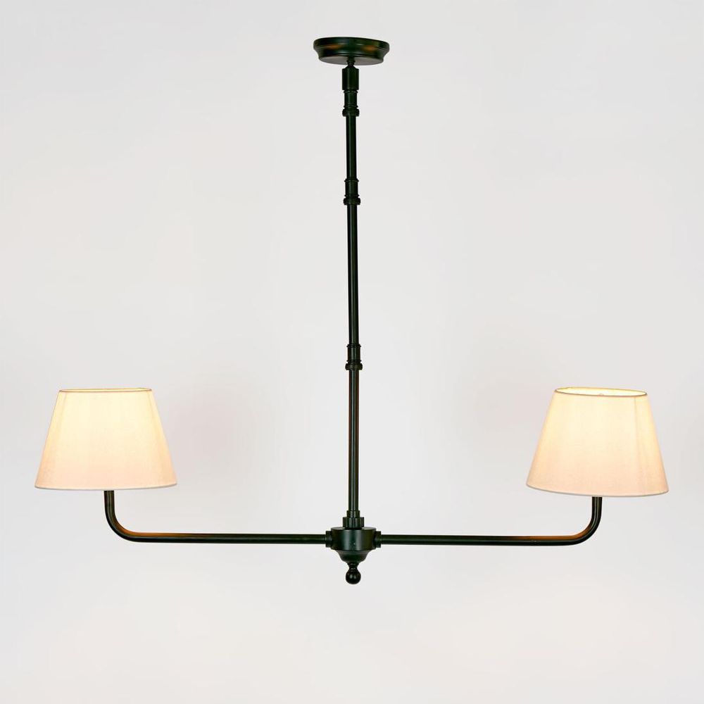 Sheridan Two Arm Pendant Light Black - ELPIM31677BLK