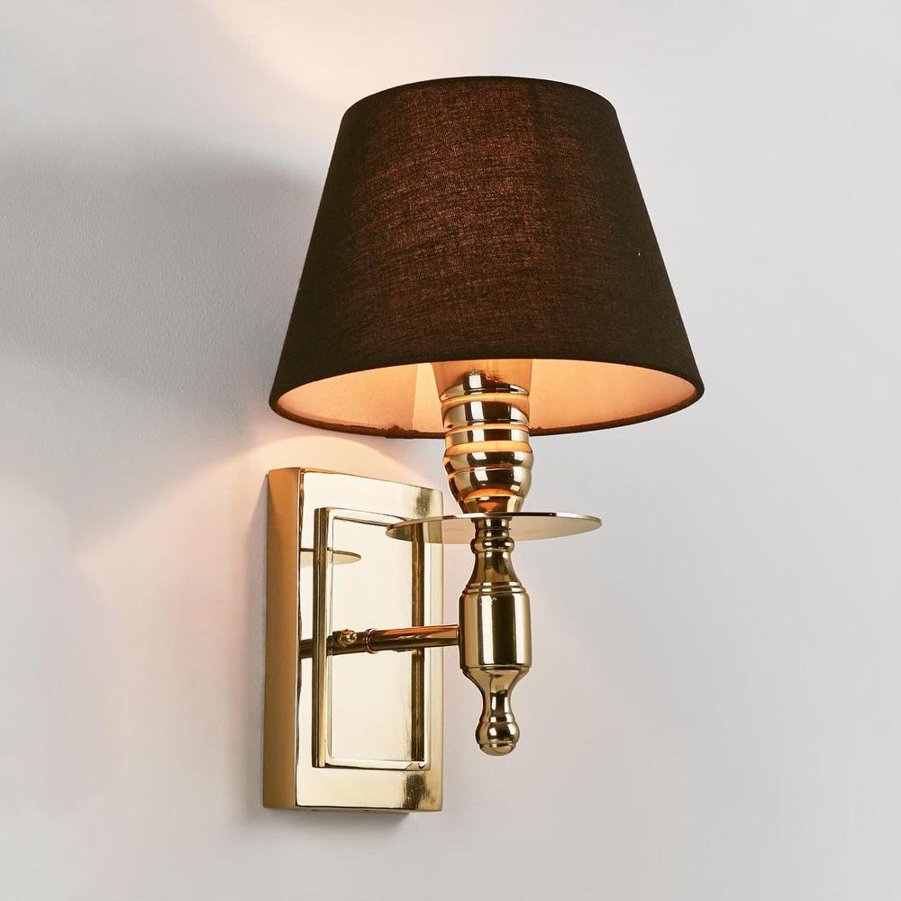 Newton Wall Lamp Brass - ELSB21784AB