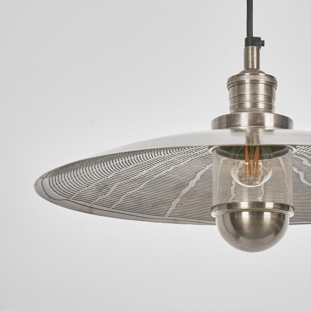 Henry Pendant Light Antique Silver - ELPIM31659AS