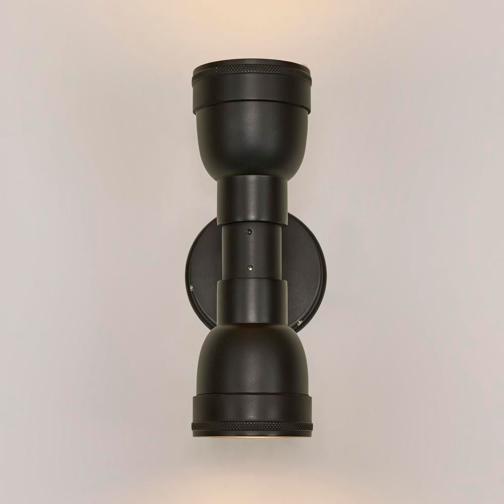 Bayport Outdoor Wall Light Antique Black - ELPIM31165BL