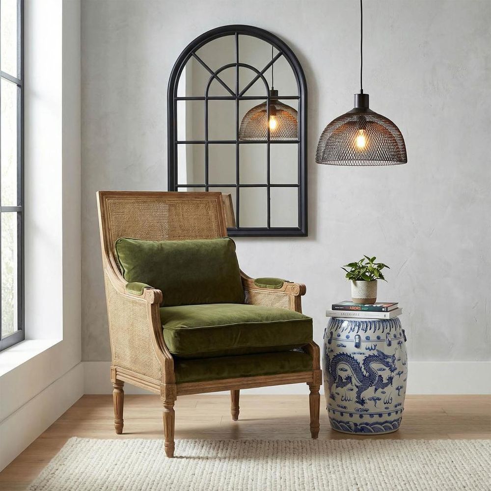 Valentino Medium 1 Light Pendant Black - ELZR6355BM