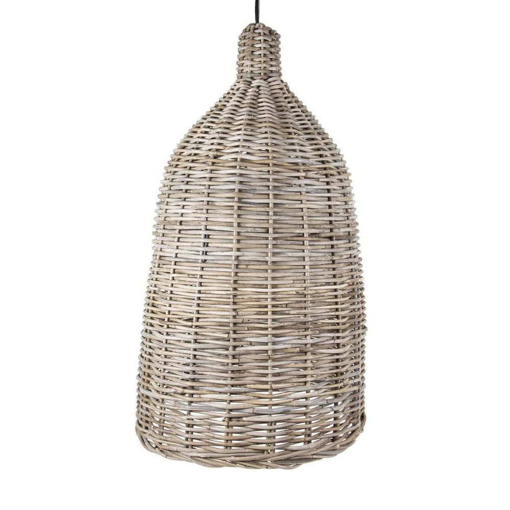 Palm Beach Rattan 1 Light Pendant - ELPYHLP000002