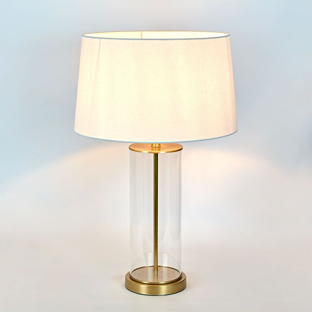 Iris Table Lamp Base Only Antique Brass - ELYS20134AB