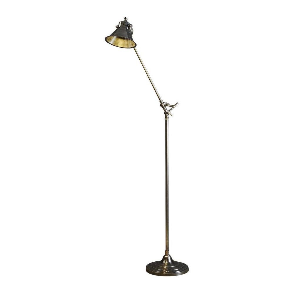 Morton Floor Lamp Antique Silver - ELPIM51360AS
