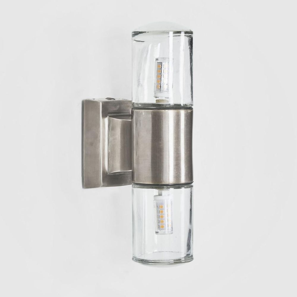 Plover Up & Down Wall Light Antique Silver - ELPIM31676AS