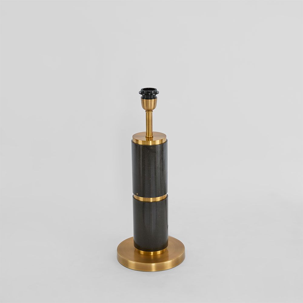 Ralph Table Lamp Base Only Black - ELSA13583